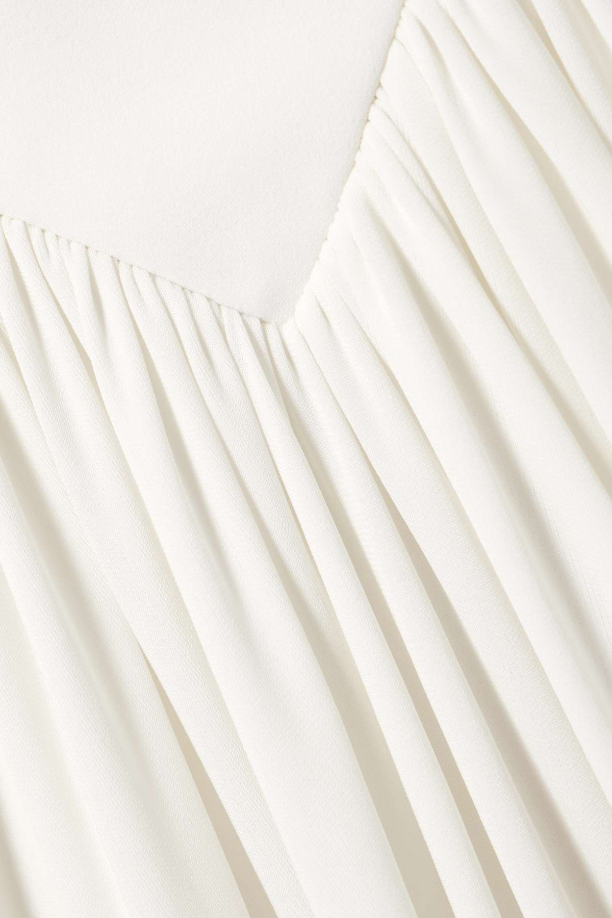 GABRIELLA | Maxikleid mit Stehkragen und Herzausschnitt