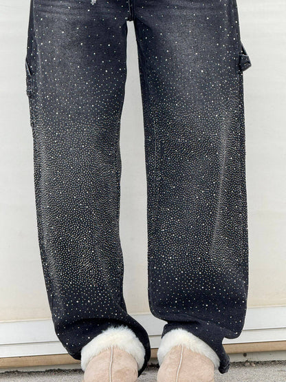 VELINA | Glitzer Jeans