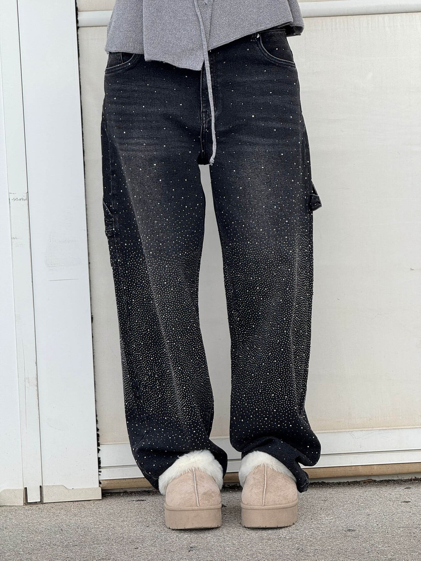 VELINA | Glitzer Jeans