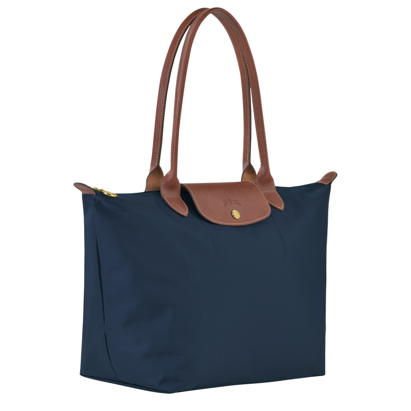 Große Le Pliage Tasche - Marineblau