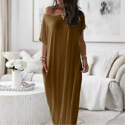 COSIMA | Lockeres Maxikleid