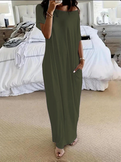COSIMA | Lockeres Maxikleid