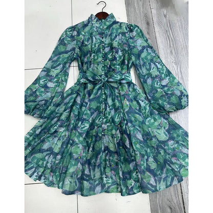 ISABELL | Floral Midi Kleid