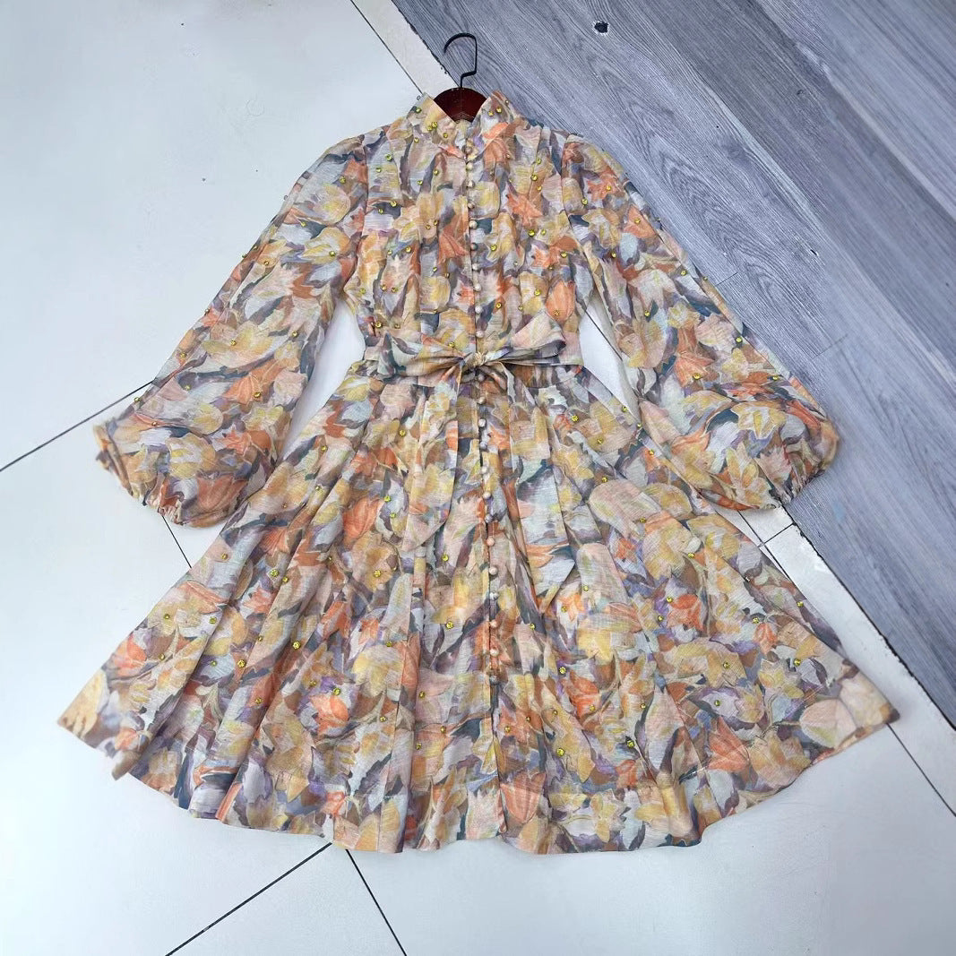 ISABELL | Floral Midi Kleid