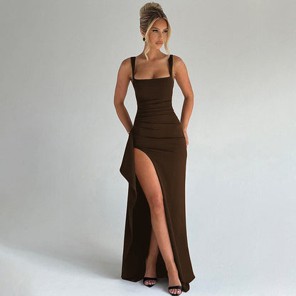 MARLEEN | Ärmelloses Bodycon-Maxikleid
