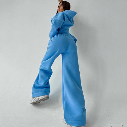 MIEL | Gestricktes Hoodie-Set