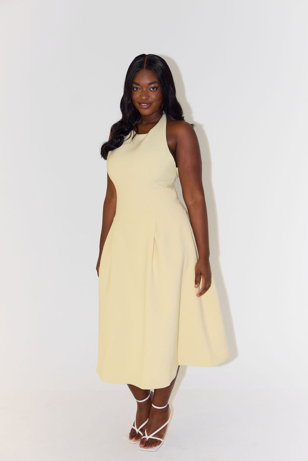 KIM | Minimalistisches Midikleid