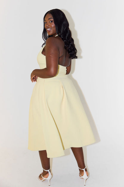 KIM | Minimalistisches Midikleid