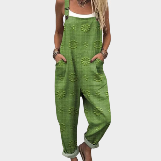 MIRABEL | Bequeme bedruckte Latzhose