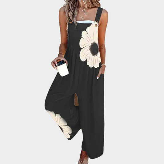 NOELLE | Bequeme bedruckte Latzhose