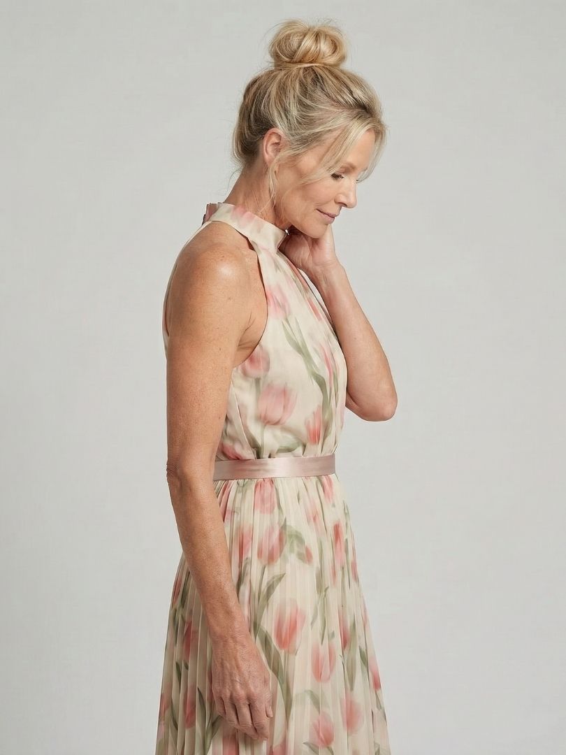 MARIT | Blumen-Maxikleid