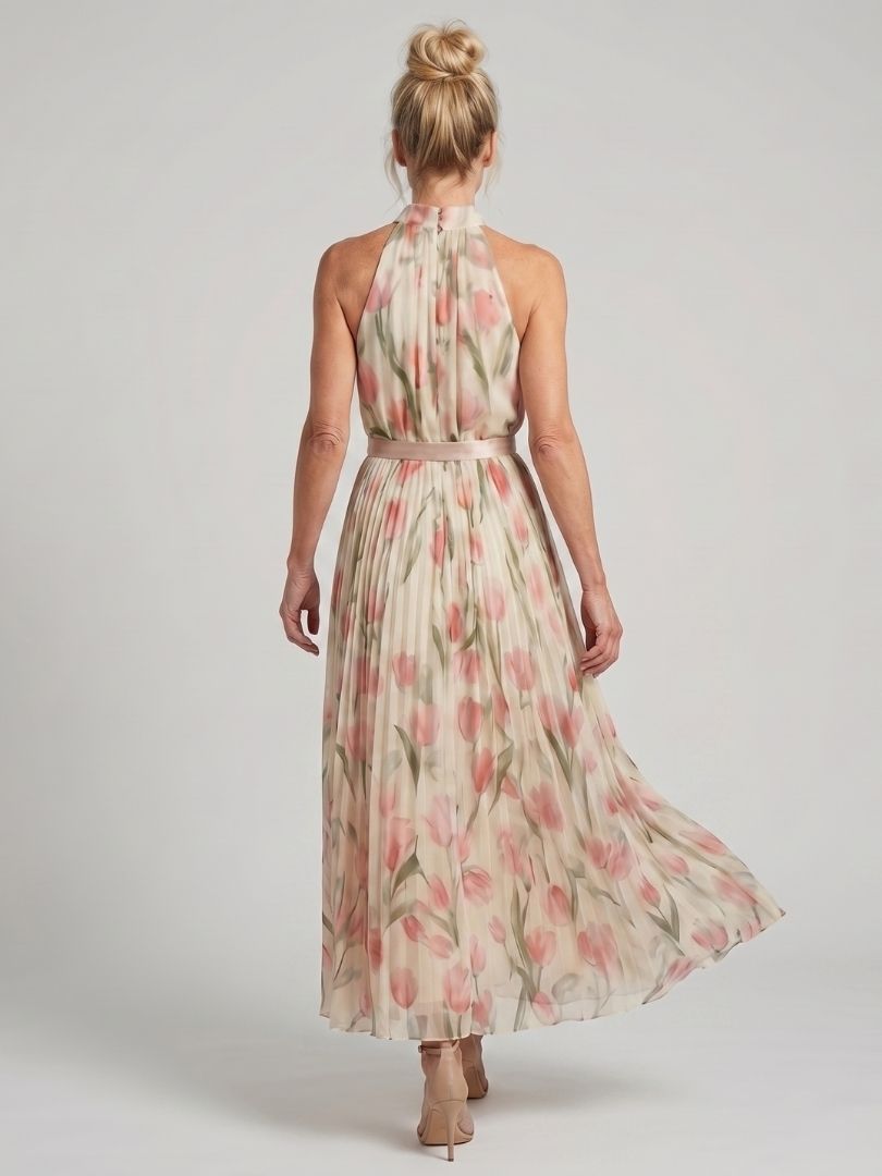 MARIT | Blumen-Maxikleid