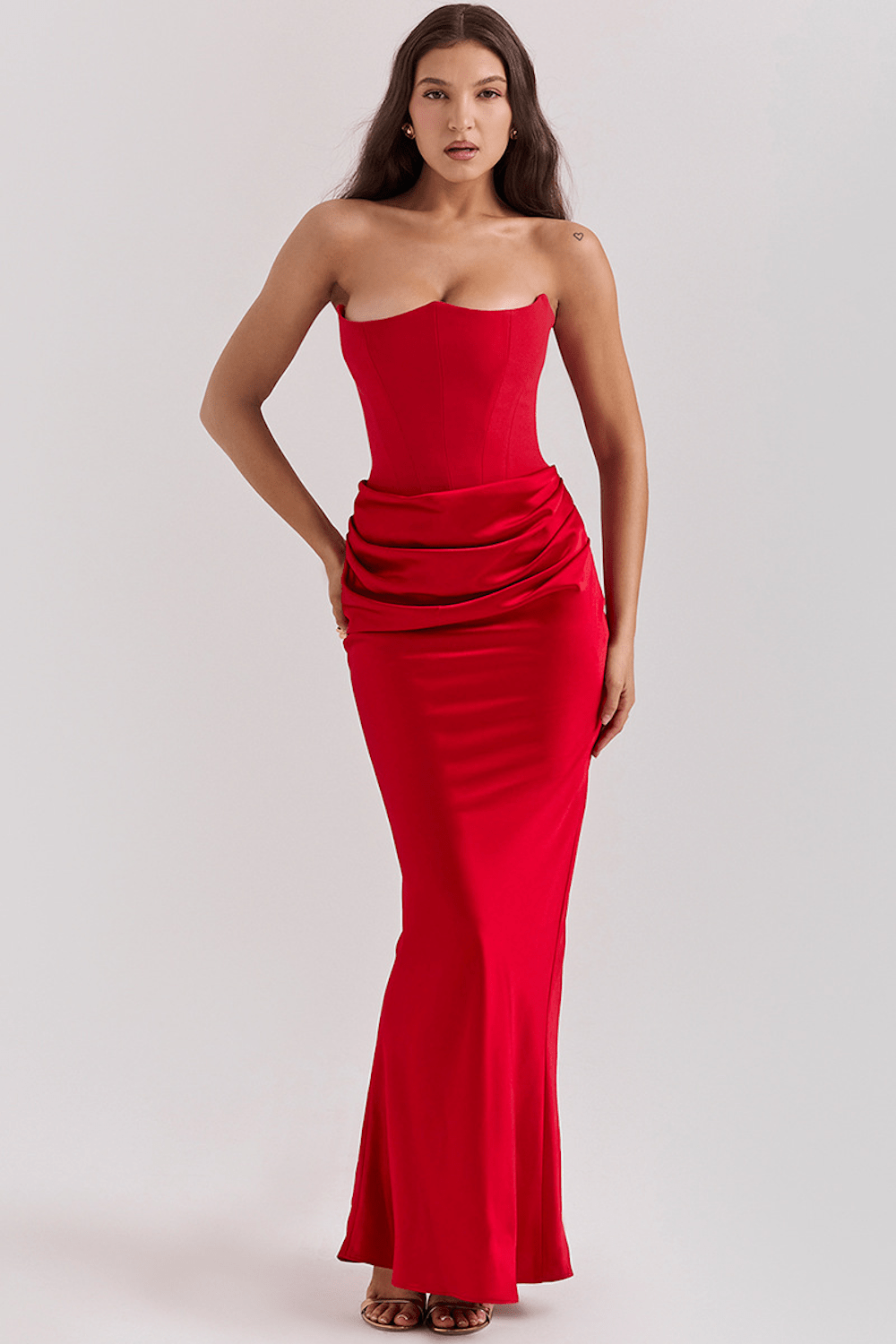CAMILA – Trägerloses Kleid