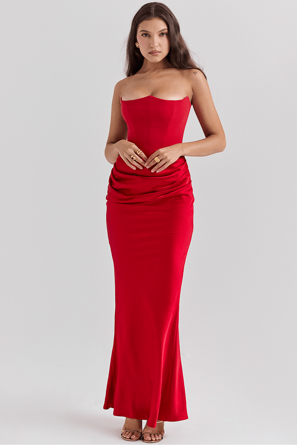 CAMILA – Trägerloses Kleid