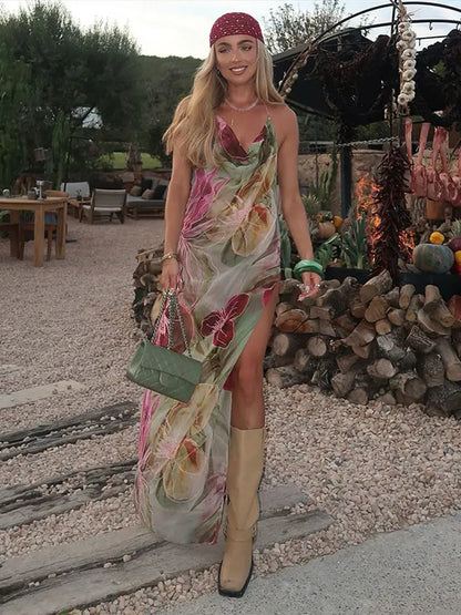 MARZIA | Fließendes Maxikleid