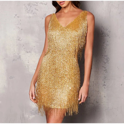 VALERIE | Paillettenminikleid