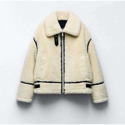 JASMIN – Weicher Teddymantel