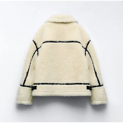 JASMIN – Weicher Teddymantel