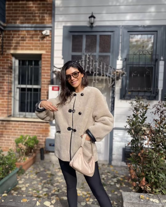 NOLA | Zeitlose Teddy-Fleece-Jacke