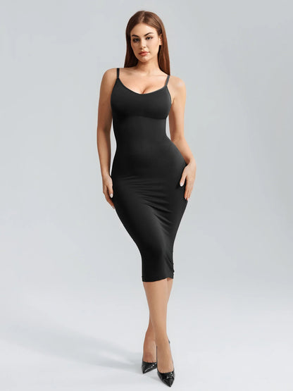 LOVIS | Midikleid mit Integrierter Shapewear