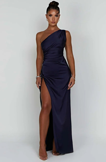 SARA | Elegantes One-Shoulder Maxikleid