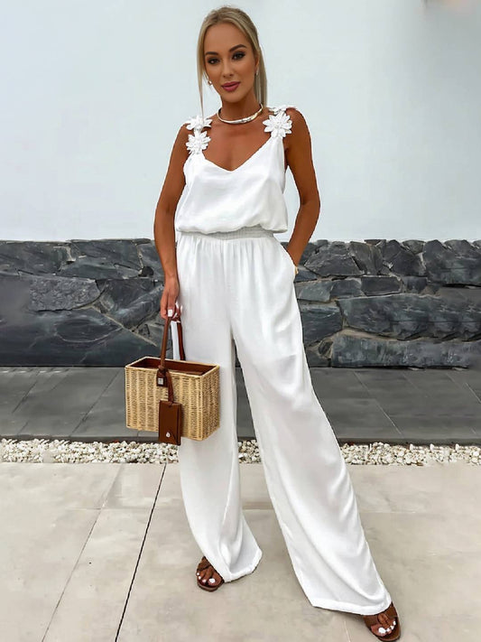 AYRA | Zarter Jumpsuit mit Weitem Bein
