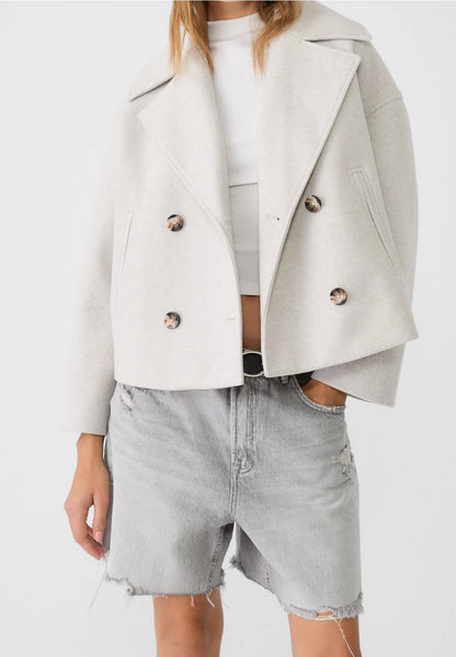 MAXIME | Zeitlose Cropped Jacke