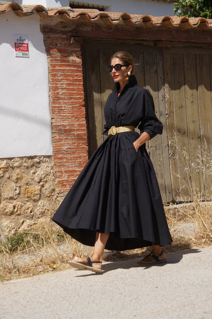 LOTTE | Hemdblusenkleid mit Gürtel