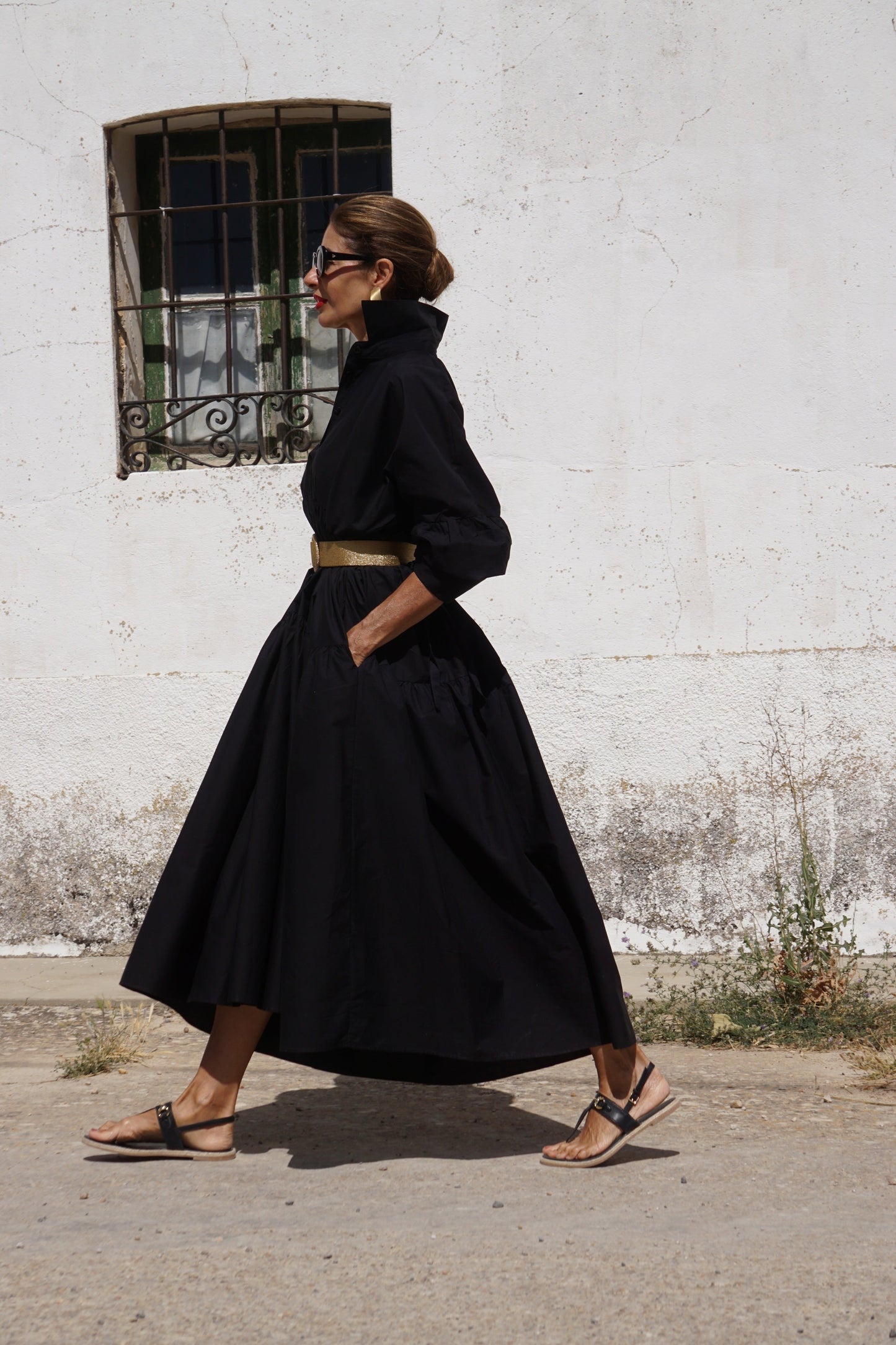 LOTTE | Hemdblusenkleid mit Gürtel