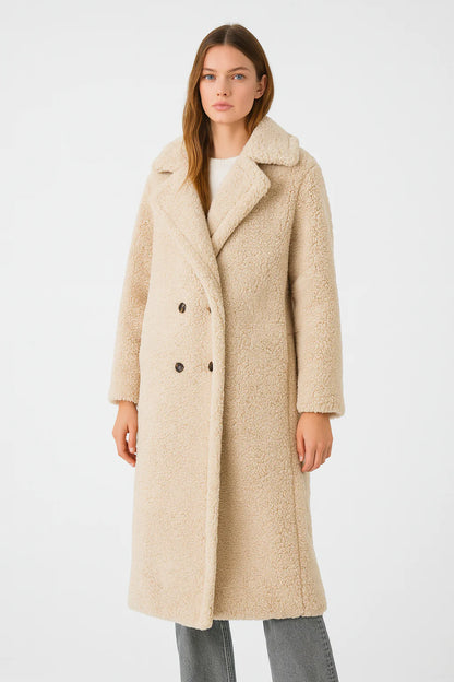 EMMA | Langer Teddy-Mantel