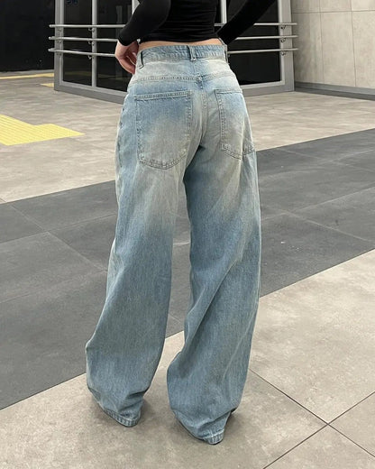 MIDA - Jeans mit weitem Bein