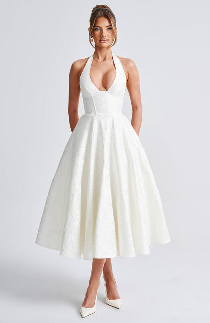 MELISSA | Luxuriöses Korsett-Midikleid