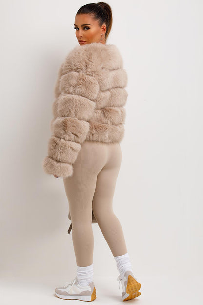 ROSIE | Glamouröse Faux-Fur Jacke