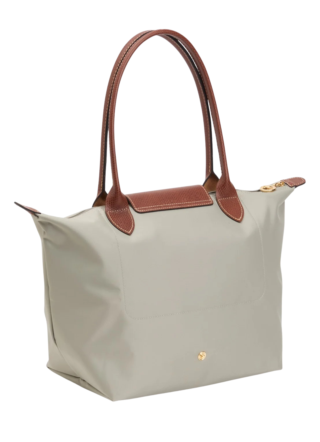 Mittlere Le Pliage Tasche - Steingrau