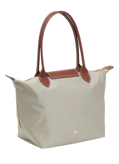 Mittlere Le Pliage Tasche - Steingrau