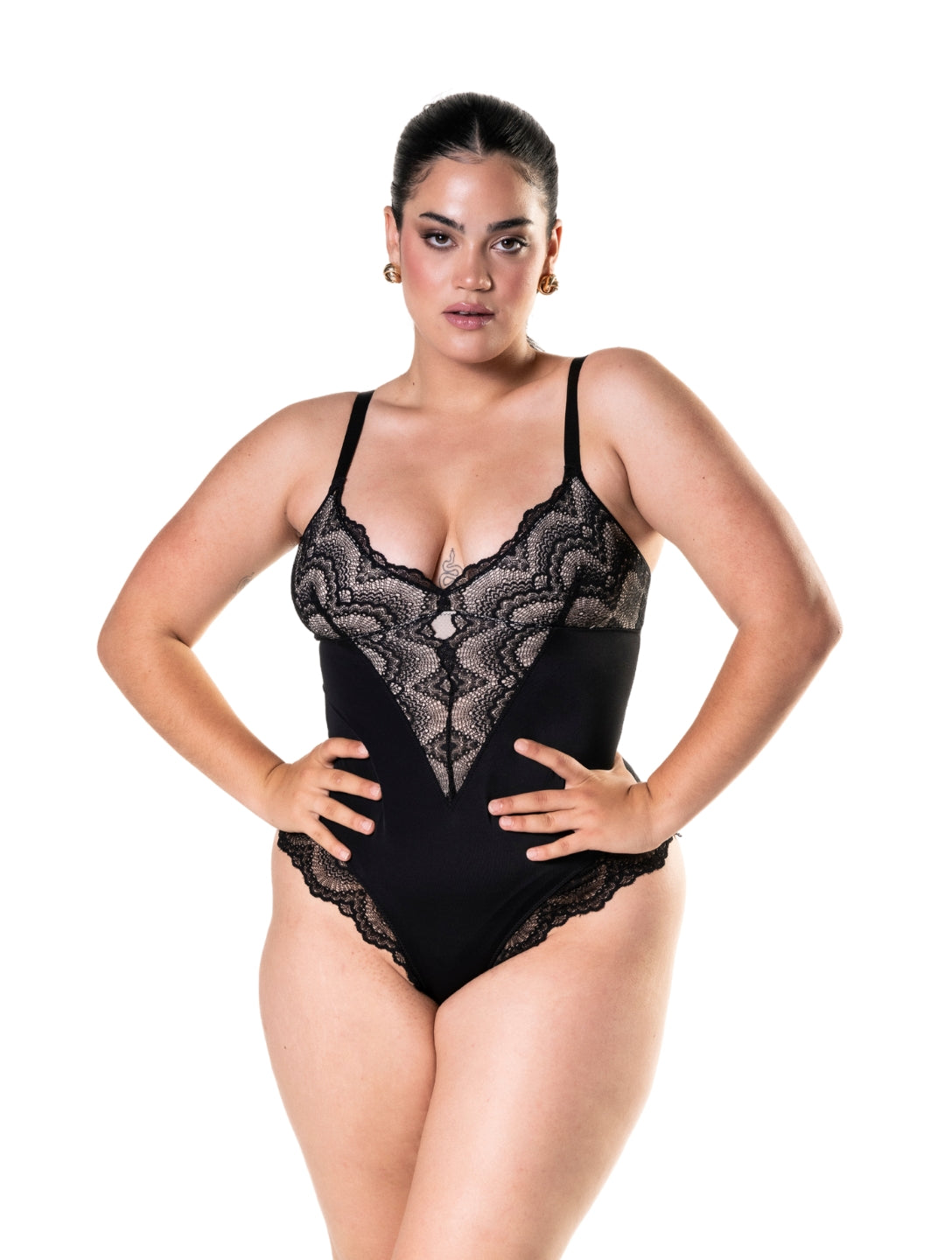 TRIANA - Halb geschnürter Bodysuit
