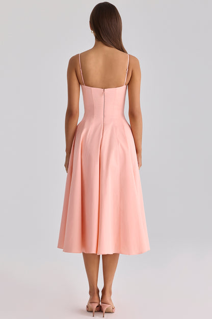 JASMYN | Fließendes Midikleid