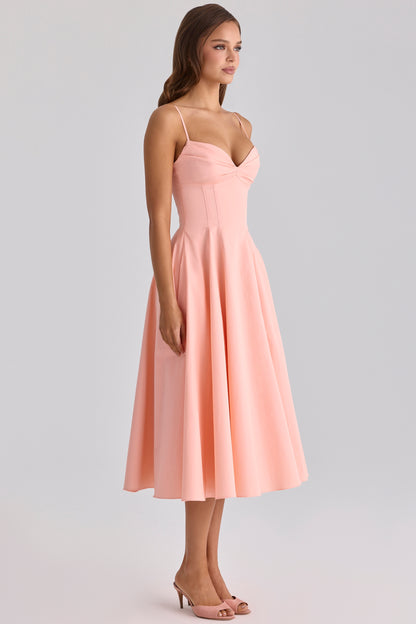 JASMYN | Fließendes Midikleid