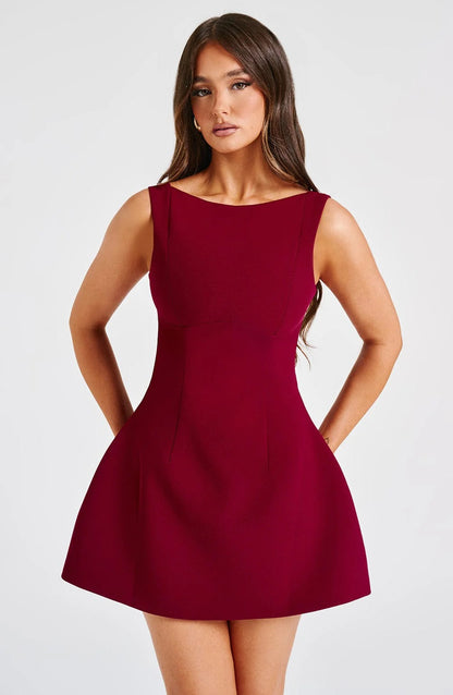 RUNA | Mini-Kleid mit Offenem Rücken
