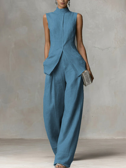 PAIGE | Eleganter Ärmelloser Jumpsuit