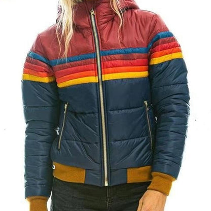 RUTH | Retro-Wattierte Jacke