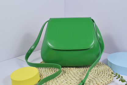 IDA | Minimalistische Kastanienbraune Umhängetasche