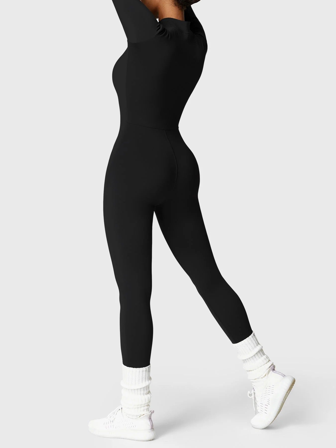 LUNA | Figurbetonter Zip-Jumpsuit