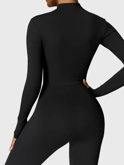 LUNA | Figurbetonter Zip-Jumpsuit