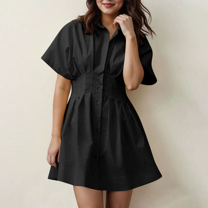VANA | Modernes Kleid mit Knöpfen