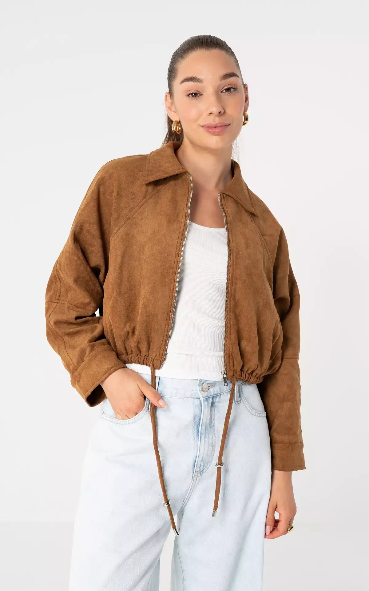 EMMI | Kurze Jacke mit Reißverschluss