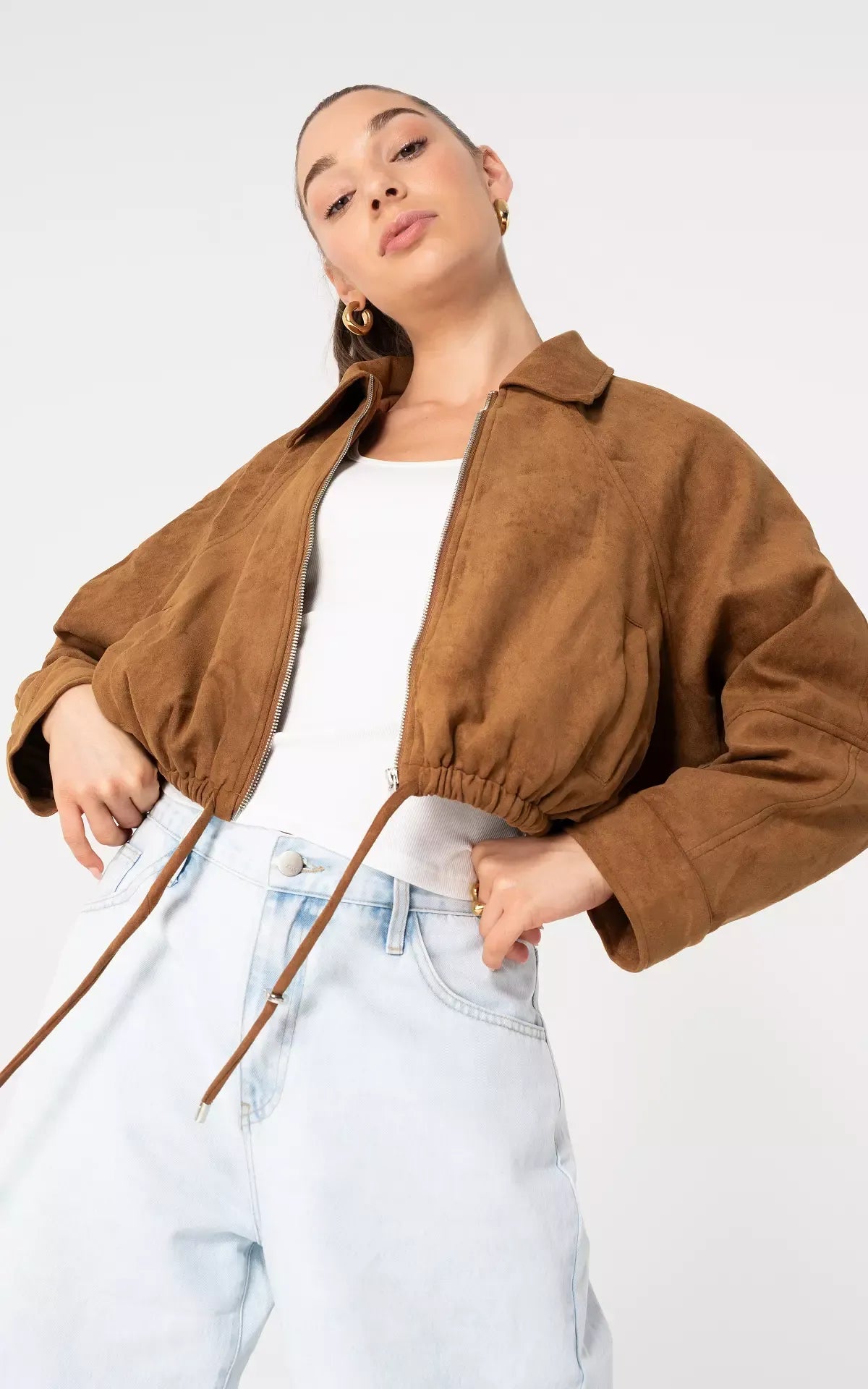 EMMI | Kurze Jacke mit Reißverschluss