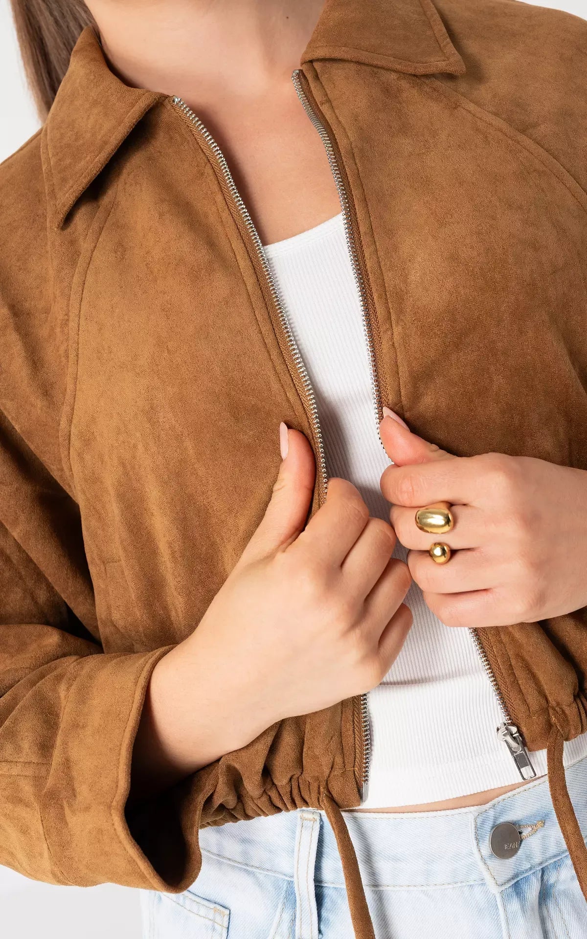 EMMI | Kurze Jacke mit Reißverschluss