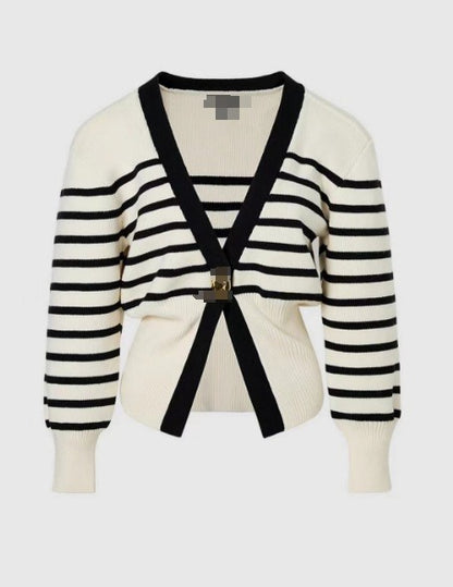 KYLE | Minimalistischer Strickcardigan mit V-Ausschnitt