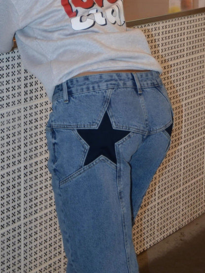 LISA | Übergroße Star-Jeans